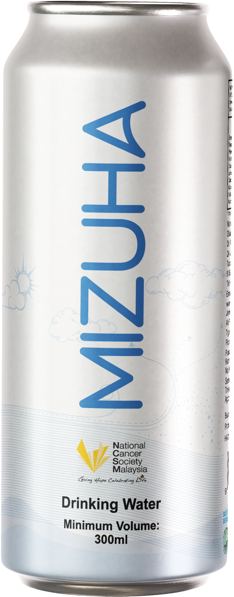Mizuha Signature White Can